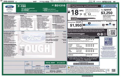 2022 Ford F-150 Platinum
