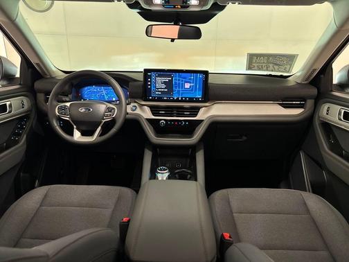 Space White Metallic 2026 Ford Explorer Active