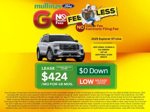 2025 Ford Explorer ST-Line