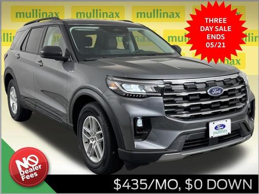 Carbonized Gray Metallic 2026 Ford Explorer Active