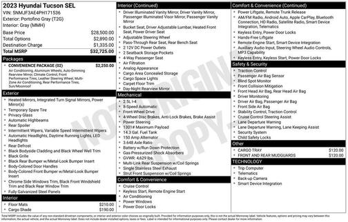 2023 Hyundai TUCSON SEL