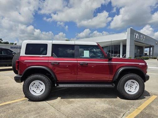 Ruby Red Metallic Tinted Clearcoat 2026 Ford Bronco Heritage Edition