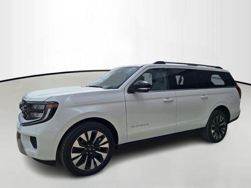 Star White Metallic Tri-Coat 2026 Ford Expedition Max Platinum