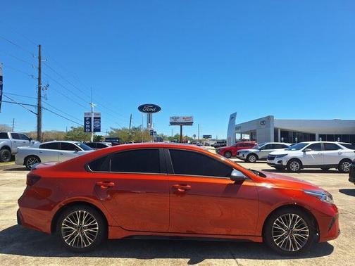 Fire Orange 2022 Kia Forte GT-Line