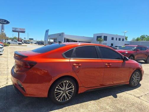 Fire Orange 2022 Kia Forte GT-Line