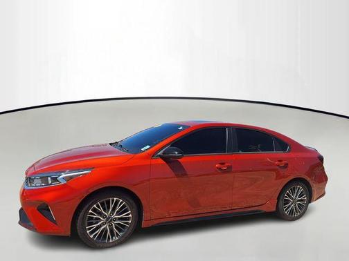 Fire Orange 2022 Kia Forte GT-Line