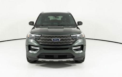 Forged Green Metallic 2022 Ford Explorer King Ranch