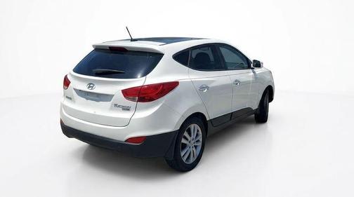 Cotton White 2013 Hyundai TUCSON Limited