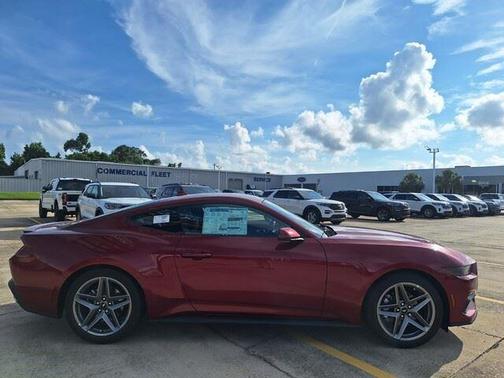 Molten Magenta Metallic Tri-coat 2025 Ford Mustang EcoBoost Premium
