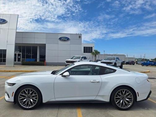Oxford White 2024 Ford Mustang EcoBoost Premium