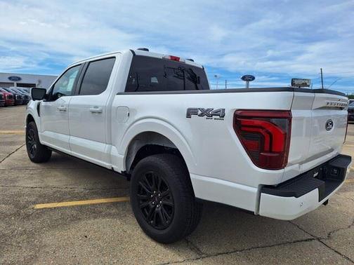 Star White Metallic Tri-Coat 2025 Ford F-150 Platinum