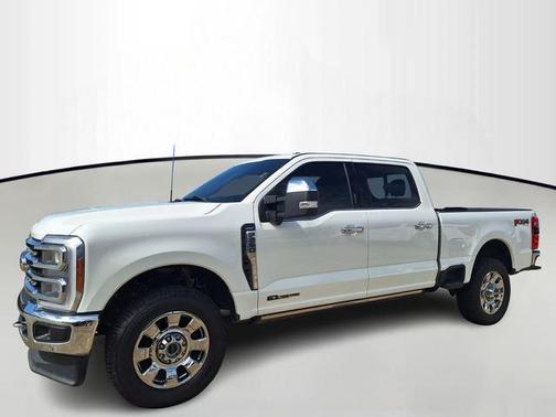 Star White Metallic Tri-Coat 2023 Ford F-250 Lariat