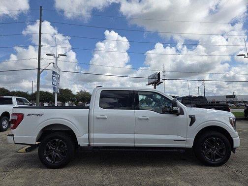 Star White Metallic Tri-Coat 2023 Ford F-150 Lariat