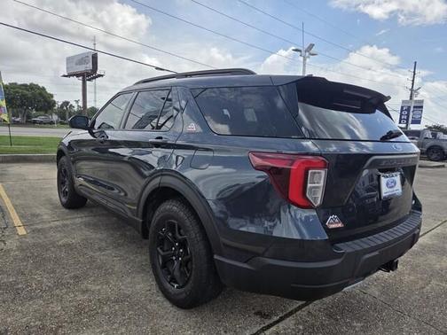 Stone Blue Metallic 2023 Ford Explorer Timberline