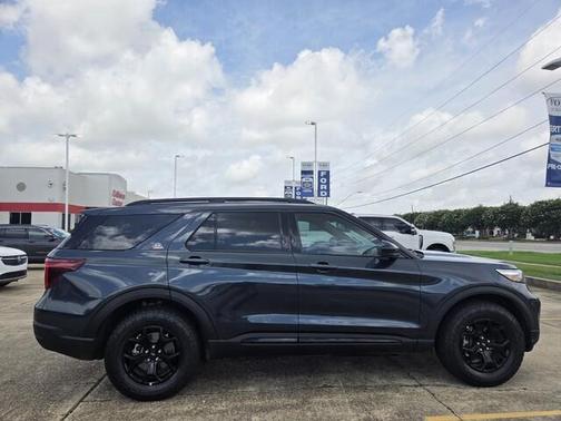 Stone Blue Metallic 2023 Ford Explorer Timberline