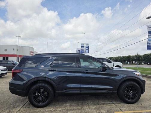 Stone Blue Metallic 2023 Ford Explorer Timberline