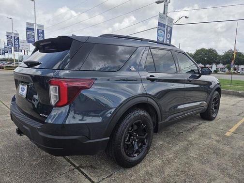 Stone Blue Metallic 2023 Ford Explorer Timberline