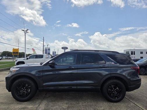 Stone Blue Metallic 2023 Ford Explorer Timberline