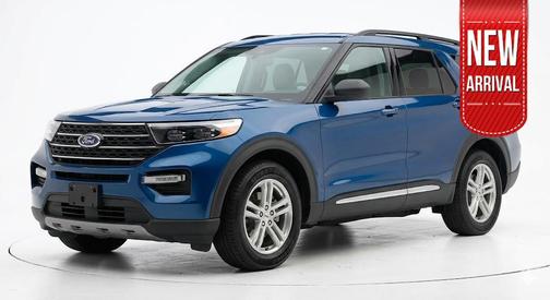 Atlas Blue Metallic 2020 Ford Explorer XLT