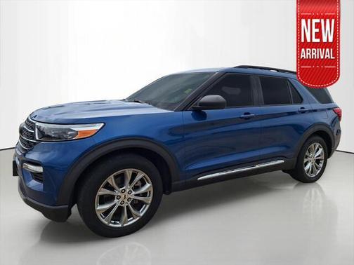 Atlas Blue Metallic 2020 Ford Explorer XLT