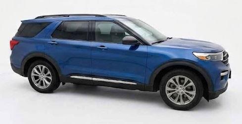 Atlas Blue Metallic 2020 Ford Explorer XLT