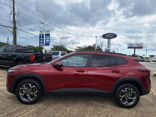 Crimson Metallic 2025 Chevrolet Trax LT
