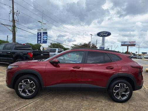 Crimson Metallic 2025 Chevrolet Trax LT