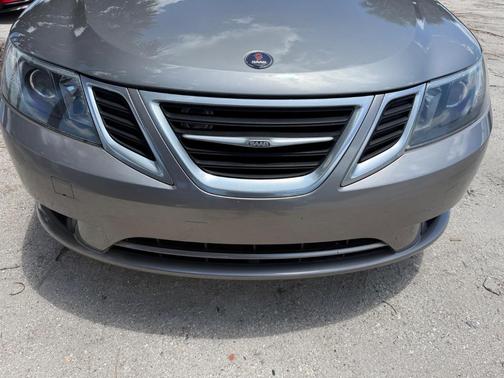 Snow Silver Metallic 2008 Saab 9-3 2.0T