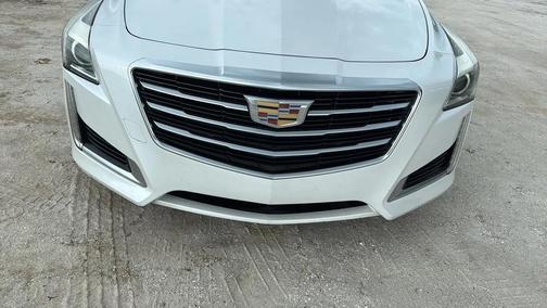 Crystal White Tricoat 2016 Cadillac CTS 2.0L Turbo Luxury