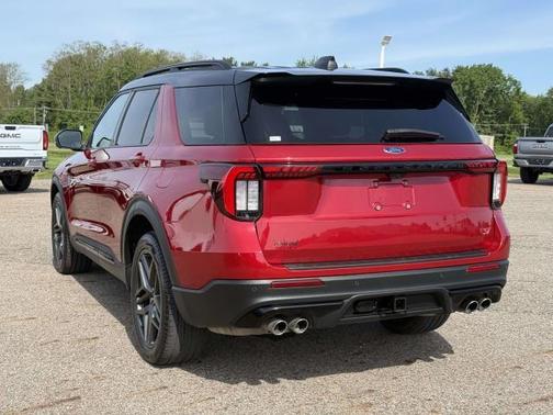 Red Metallic 2025 Ford Explorer ST