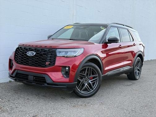 Red Metallic 2025 Ford Explorer ST