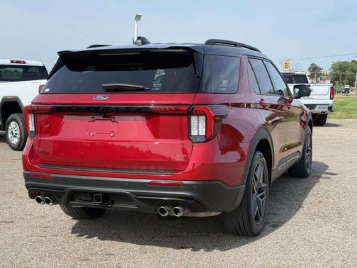 Red Metallic 2025 Ford Explorer ST