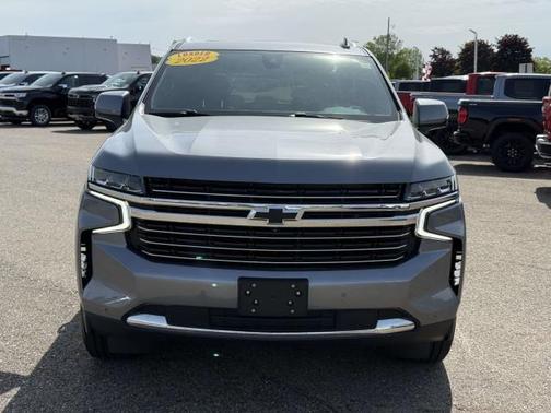 Satin Steel Metallic 2022 Chevrolet Suburban LT