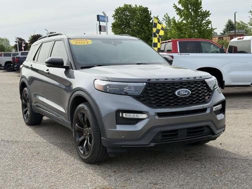 Carbonized Gray Metallic 2021 Ford Explorer ST