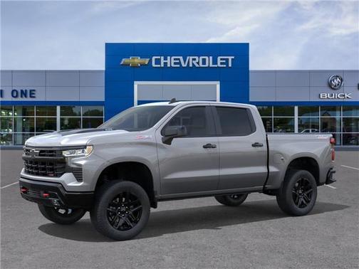 Sterling Gray 2026 Chevrolet Silverado 1500 LT Trail Boss