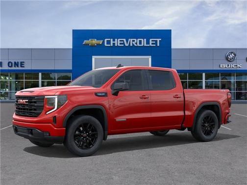 Cardinal Red 2026 GMC Sierra 1500 Elevation