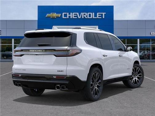 Glacier White Tricoat 2026 GMC Acadia Denali