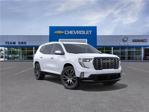 Glacier White Tricoat 2026 GMC Acadia Denali