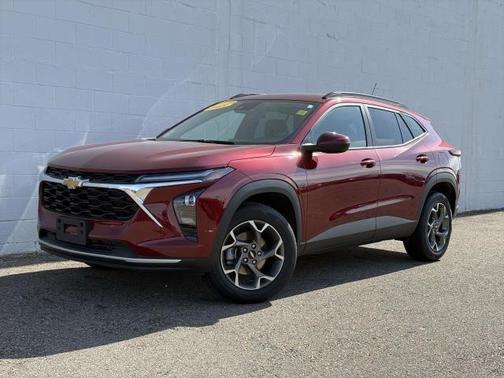 Crimson Metallic 2025 Chevrolet Trax LT