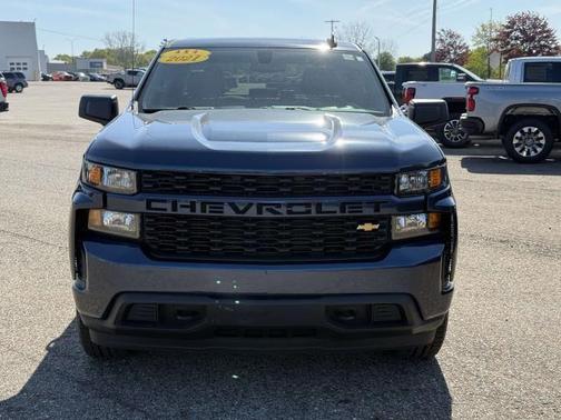 Northsky Blue Metallic 2021 Chevrolet Silverado 1500 Custom