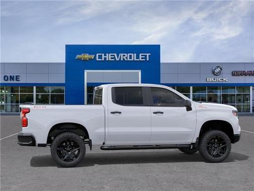 Summit White 2026 Chevrolet Silverado 1500 Custom Trail Boss