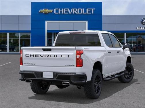 Summit White 2026 Chevrolet Silverado 1500 Custom Trail Boss
