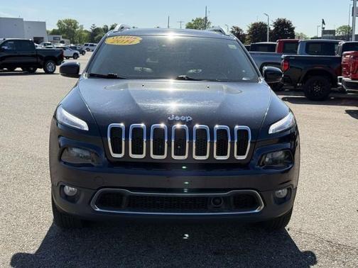 True Blue Pearlcoat 2014 Jeep Cherokee Limited