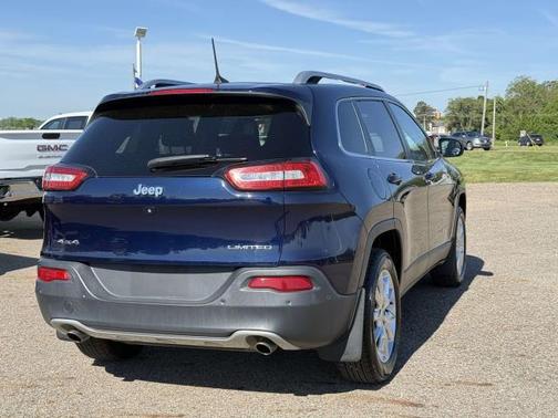 True Blue Pearlcoat 2014 Jeep Cherokee Limited