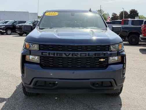 Northsky Blue Metallic 2020 Chevrolet Silverado 1500 Custom