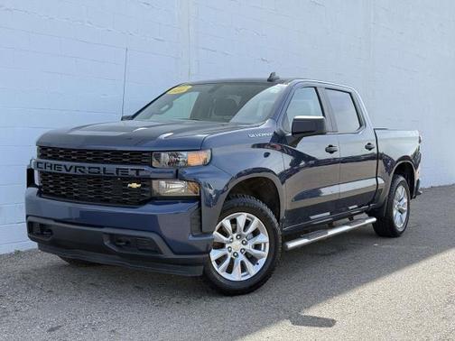 Northsky Blue Metallic 2020 Chevrolet Silverado 1500 Custom