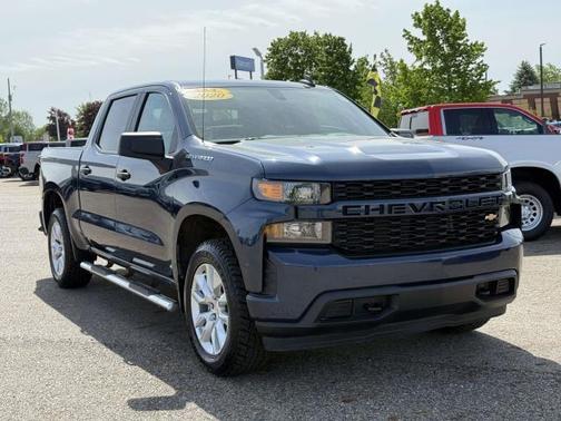 Northsky Blue Metallic 2020 Chevrolet Silverado 1500 Custom