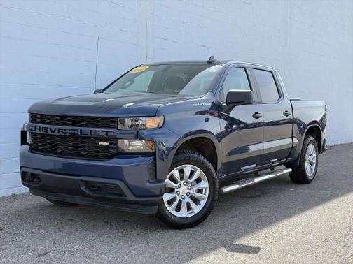 Northsky Blue Metallic 2020 Chevrolet Silverado 1500 Custom