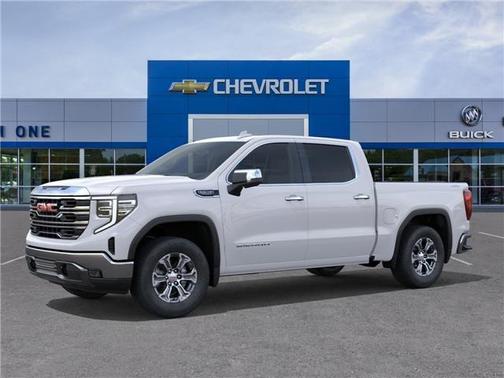 Summit White 2026 GMC Sierra 1500 SLT