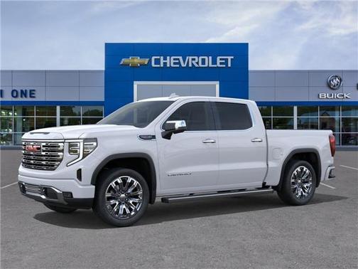 Glacier White Tricoat 2026 GMC Sierra 1500 Denali